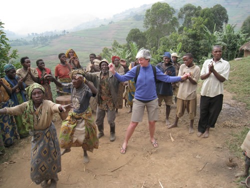 Batwa community visit in Uganda