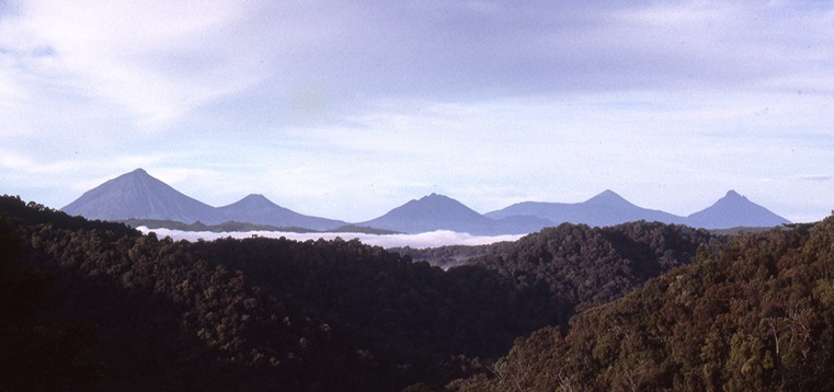 Climbing mount Karisimbi