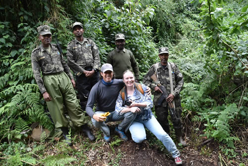 Gorilla tracking in Volcanoes National Park